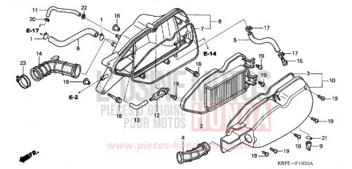 FILTRE A AIR SCV1003 de 2003
